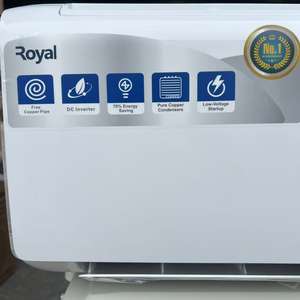 Nouveau climatiseur mural split ROYAL intelligent Wi-Fi 12000 BTU, refroidissement uniquement, Full DC Inverter, norme UE, R32, basse tension - Product Image 5