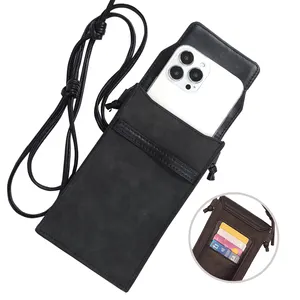 Melei phone bag crossbody shoulder pouch for mobile phones, cards, keys, pens, small items