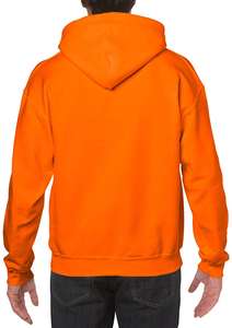 Streetwear surdimensionné pour hommes, 100% coton, sweat à capuche brodé, impression numérique, pull teint en plaine pour l'hiver - Product Image 6