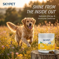 Suplemen Omega 3 6 9 untuk Kulit dan Bulu Anjing, Mengatasi Kulit Kering dan Gatal, Meningkatkan Kesehatan Bulu Berkilau, Vitamin Hewan Peliharaan, Harga Pabrik