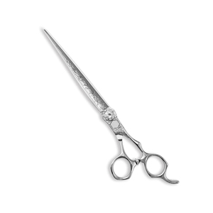 Customized <b>Dog</b> Hair Grooming <b>Scissors</b> Finish Polish With Adjustable Screw and Silencer Professional Pet Grooming <b>Scissor</b> - Product Image 1