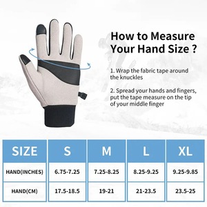 Gants pour le cyclisme d'hiver Gants de neige avec écran tactile pour la randonnée en plein air Imperméable Garder au chaud Gant d'équitation de qualité supérieure - Product Image 2