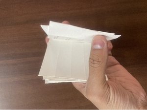 Papel de incienso perfumado con fragancia de Wintergreen papel de fragancia de aroma ardiente papel de perfume papel perfumado papel fresco - Product Image 2