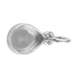 เครื่องประดับเรซินกึ่งติดแบบ DIY ขนาด4x6มม. ถึง15x20มม. สำหรับ925เครื่องประดับเงินแท้เครื่องประดับหนามเตยถ้วยการตั้งค่าจี้ - Product Image 5