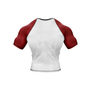 Camiseta Deportiva de Compresión de Manga Corta con Logotipo Personalizado de Alta Calidad, Venta al por Mayor para Adultos - Product Image 4