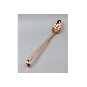 Cuillère à soupe en laiton à long manche et cuillère à soupe de 8,7 pouces, cuillère à café écologique, couverts pour service à chaud - Product Image 6