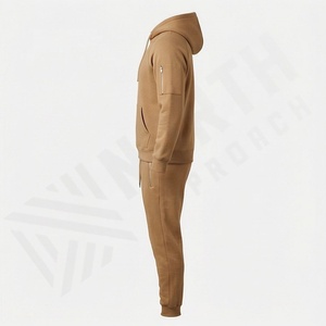 Premium Sports Tracksuits <b>Gym</b> <b>Hoodie</b> Suits Custom Men Casual Sweatsuits Outdoor Running Athletic Fitness Training Apparel - Product Image 3