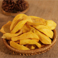 Exotische Zoete Jackfruit Chips Vf Gedroogde Gesneden Knapperige Tropische Snack Oem/Odm Groothandel Bulk Export Natuurlijk Gezond Uit Vietnam