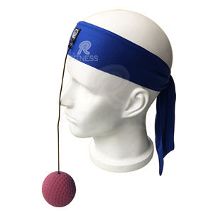 Leather Head-Mounted <b>Boxing</b> Reaction Speed Training Decompression <b>Ball</b> - Product Image 4
