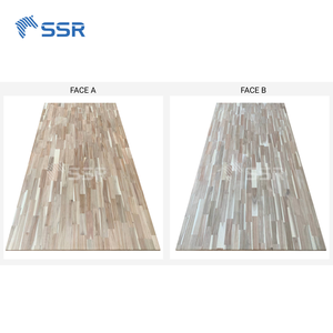 Diseño moderno AB AC Grade Acacia Wood Finger Joint Board 18x1200x2400mm Dimensiones para uso en muebles - Product Image 3