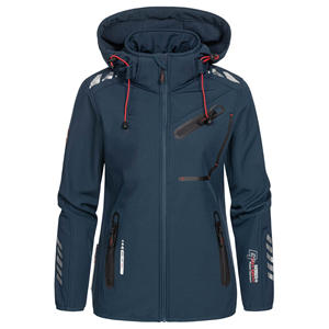 Winter Special Zipper Relaxed Fit Adjustable Hooded Softshell Jacket For Women Comfortable Windproof Modern Fit Comfort Jacket - Product Image 5