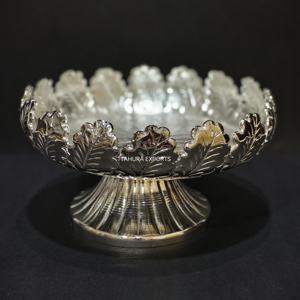 Simple Stylish Chocolate Serving Bowl Silver Tray Bowl Finest Quality Food Dessert Display for Hotel Table Decor Bowl - Product Image 2