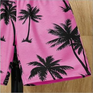 Conjunto de camiseta gráfica de manga corta con lavado ácido de algodón transpirable de verano con estampado personalizado para hombre, pantalones cortos a juego, traje de dos piezas - Product Image 4