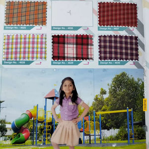Tela de Uniforme Escolar a Cuadros Teñida con Hilo, de Alta Demanda y Más Vendida, Calidad de Exportación, Textil para Camisas - Product Image 1