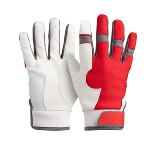 Professional fabrique des gants de frappeur de baseball de haute qualité de couleur unie avec des gants de frappeur de baseball avec logo personnalisé - Product Image 1