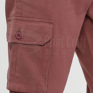 Pantalon cargo uni léger pour homme, vêtements de course, pantalon cargo pour homme, pantalon cargo durable pour homme - Product Image 6