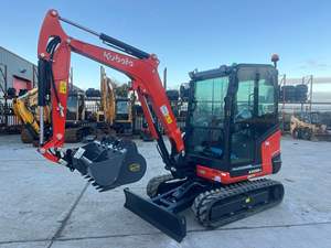 รถขุดขนาดเล็ก Kubota KX060-5 มือสอง สภาพดี น้ำหนัก 6 ตัน แบบไฮดรอลิก พร้อมห้องโดยสารปิด  เครื่องยนต์ EPA จัดส่งรวดเร็ว - Product Image 3