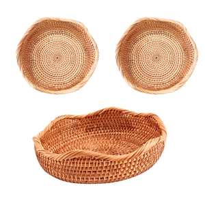 Top Product PANIER EN ROTIN pour créer un beau panier cadeau pour les anniversaires de vacances ou toute occasion spéciale - Product Image 1