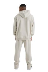 Survêtements pour hommes Streetwear 100% coton molletonné Survêtement personnalisé avec logo Course à pied en plein air Jogging Ensemble léger 2026 - Product Image 6