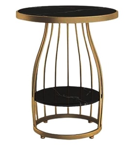 Mesas modernas con marco de alambre, diseño de metal duradero para la decoración del hogar, cafeterías y restaurantes, mesas más vendidas - Product Image 5