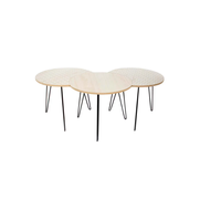 Table basse en métal et marbre, nouveau design, table centrale décorative en métal, fabricant et exportateur en gros