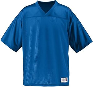 Camiseta Deportiva de Malla con Cuello en V Azul Marino, Manga Corta, Poliéster, Diseño Ligero - Product Image 4