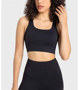 Ensemble de soutien-gorge pour femmes soutien-gorge de sport athlétique à soutien élevé pour femmes yoga de haute qualité avec caractéristique respirante simple élégant - Product Image 3