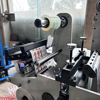 HJMQ-320 étiquette adhésive autocollant PET rotatif découpe Cutter chaud thermique stratification Film revêtement Machine
