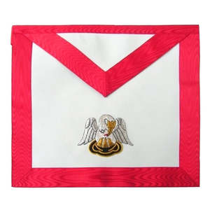 Tablier de maître adorable avec col Tablier maçonnique Regalia maçonnique tablier maçonnique de haute qualité Blue Lodge - Product Image 5
