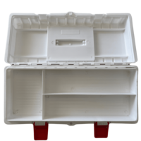 Boîte de rangement pour médicaments portable et durable, multifonctionnelle, avec couvercle verrouillable, organisateur, premiers secours à domicile, rangement de pilules de voyage