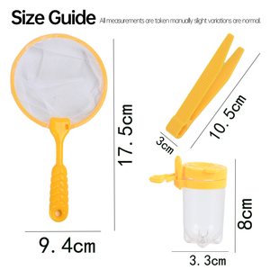 Trio de piégeage d'<span class=keywords><strong>insectes</strong></span> Kit d'élevage et d'observation 3 pièces <span class=keywords><strong>loupe</strong></span> boîte à <span class=keywords><strong>insectes</strong></span> outils d'exploration de la nature cage de capture d'<span class=keywords><strong>insectes</strong></span> - Product Image 5