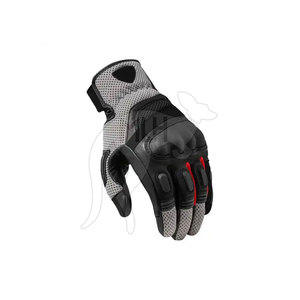 Guantes de moto de protección de mano de dedo completo de cuero suave Guantes de carreras de motos transpirables - Product Image 3