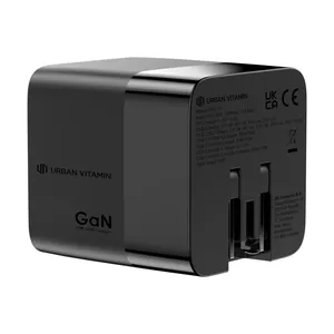 Cargador Mendocino GaN de 65W, Banco de Energía Promocional Sostenible con Características Duraderas - Product Image 6