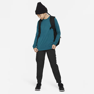 Ropa para niños de alta calidad Color sólido 100% algodón camiseta niños niñas cuello redondo manga larga Camiseta niños - Product Image 6