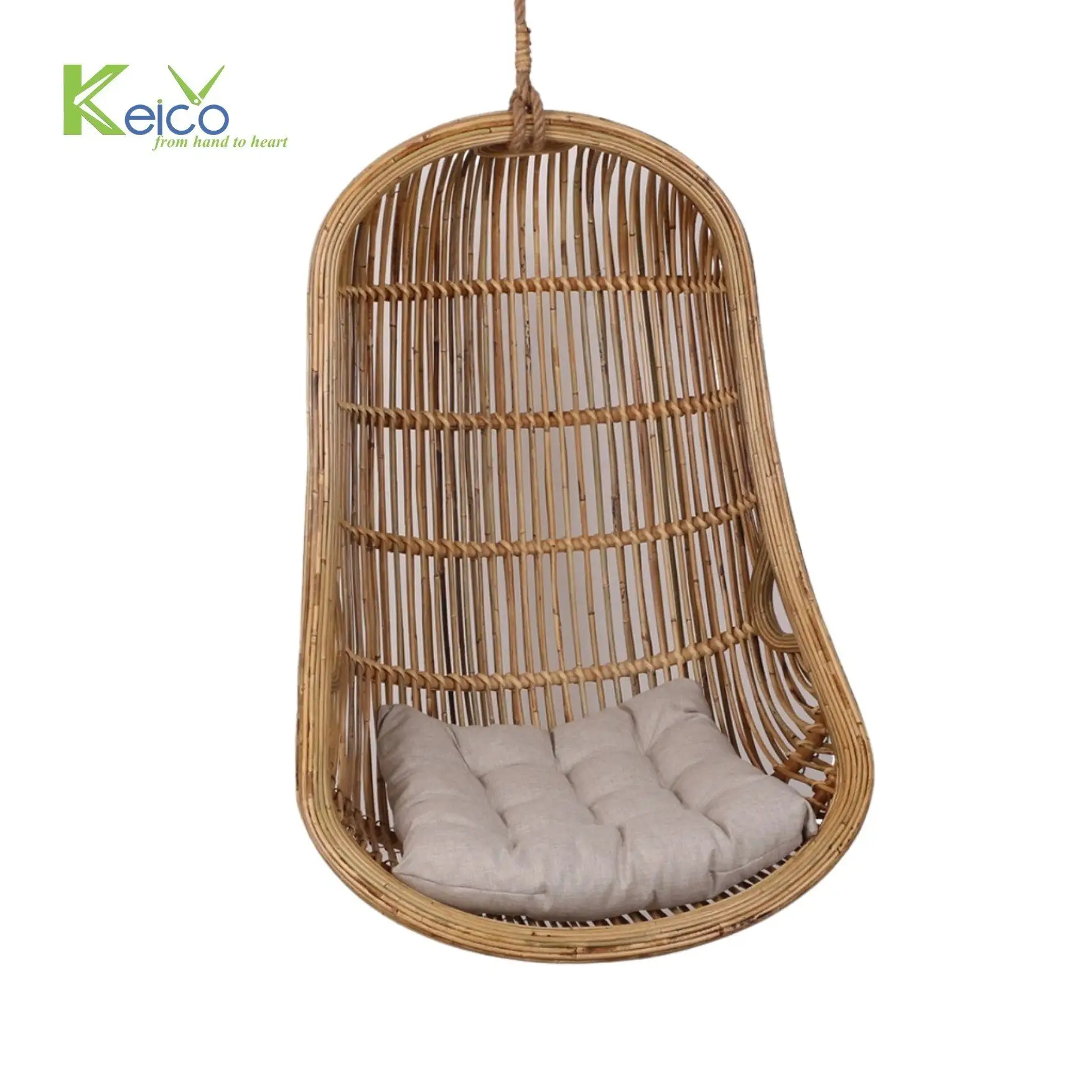 Wicker treo mây trứng Ghế mây handmade đu giá tốt nhất cho bán buôn Made in Việt Nam từ keico