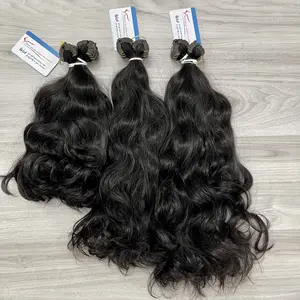 Top quality product Natural Wavy Tape hair extensions 100% raw vietnamese Hair good Quality natural color wholesale