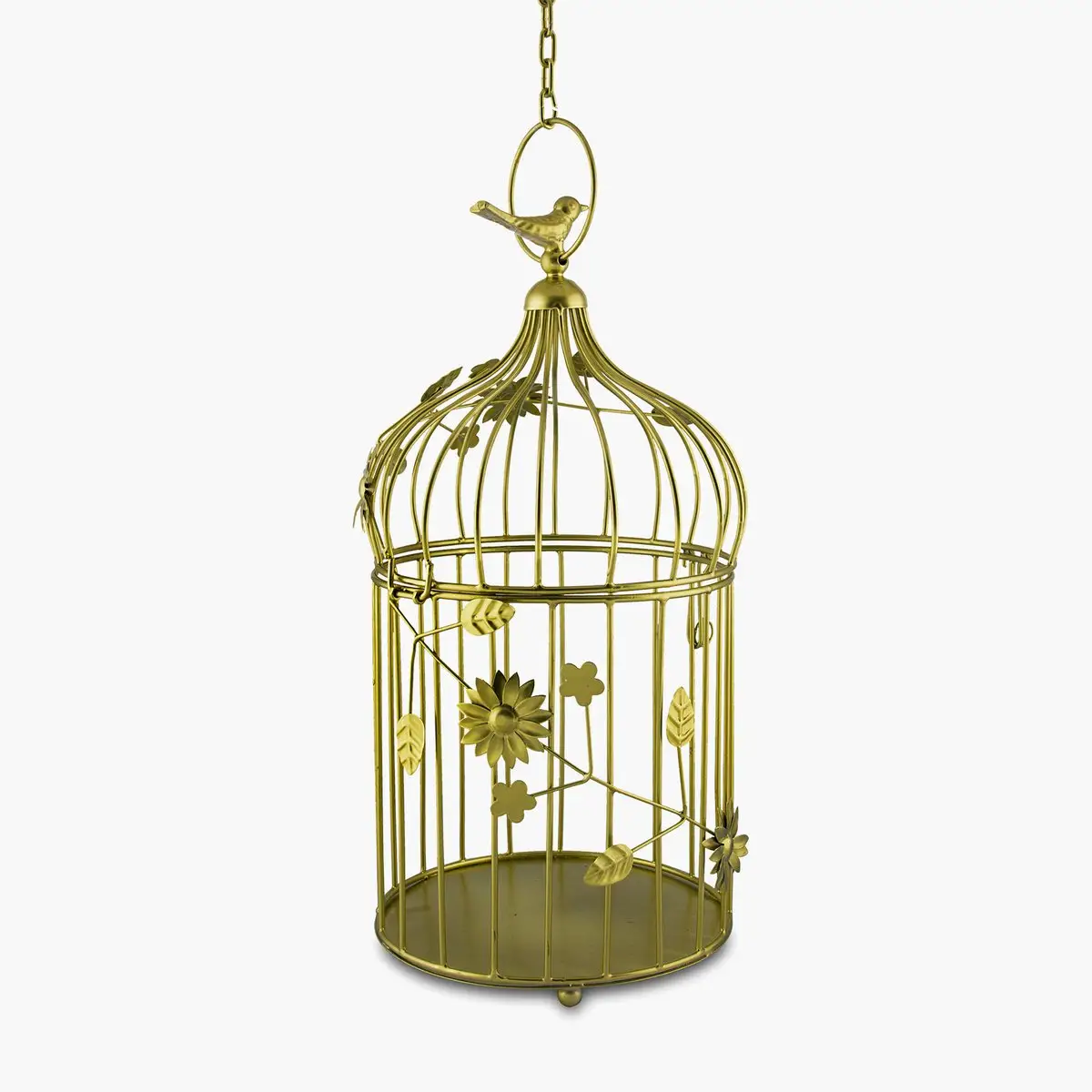 Wholesale metal decorative cage for indoor outdoor home garden wedding decorative hanging bird cage wire lantern candle holders