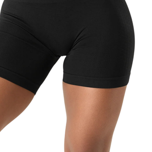 Shorts Deportivos de Cintura Alta sin Costuras para Mujer, Shorts de Compresión Elásticos para Entrenamiento, a Prueba de Sentadillas, Transpirables, Ropa Deportiva - Product Image 6