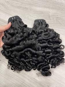 MEILLEURE VENTE 2025: Vapeur Fuzz Curl Trame Cheveux Super Double Dessiné Vietnamien Extensions de Cheveux Humains - Product Image 2