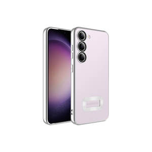 Coque arrière en silicone ATA Omega Premium compatible avec Samsung Galaxy S23 Plus 5G, avec logo et anneau de protection de l'appareil photo - Product Image 1