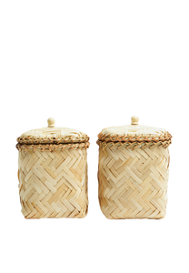 Panier de rangement pliable en bambou tressé à la main, écologique, design flexible, taille personnalisée, décoration intérieure, fabriqué au Vietnam - Product Image 5