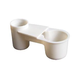 Abreuvoir portable en plastique pour oiseaux, capacité 6L, avec bouteille robuste, idéal pour les animaux d'extérieur en voyage - Product Image 1