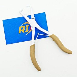 Outils de pose d'extensions de cheveux en acier inoxydable de qualité chirurgicale, pince à retirer les micro-anneaux, ouvre-perles micro-anneaux, 5,5 pouces - Product Image 5