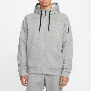 Sudadera con capucha de fútbol para hombre de alta calidad Slim Fit Custom Zip-Up Fleece 3D Puff Print Deportes de invierno ODM Venta al por mayor Patrón de dibujos animados sólido - Product Image 5