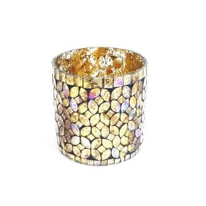 Whole Sale Luxury Glass T- Light Candle Holder for Home <b>Decoration</b> Purpose Table Top <b>Decoration</b> Tealight Holder for Festival - Product Image 2