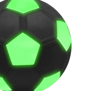 Balón de Fútbol de Cuero PU para Entrenamiento, Diseño de Máquina Pakistaní, Balón de Fútbol de Cuero de Primera Calidad, Transpirable - Product Image 6