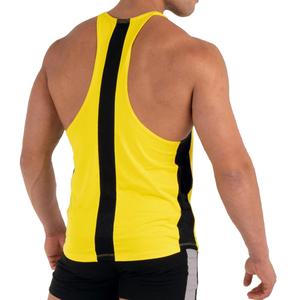 Gimnasio entrenamiento camiseta sin mangas hombres culturismo Fitness hombres chalecos secado rápido músculo hombres camisetas sin mangas OEM personalizado - Product Image 3