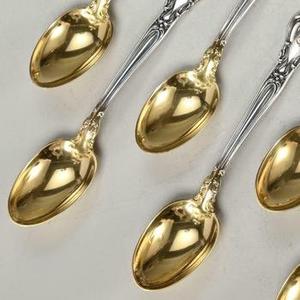 Laiton Or Ananas Conception Poignée Couverts Cuillère De Mariage Idéal Ustensiles De Cuisine Hôtel Dessert À Manger Couverts Ensemble De Qualité Premium - Product Image 4