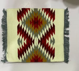 Bolso de mano con manta de sillín de estilo bohemio de cuero genuino con cesta, Asa mecanizada, cierre de cremallera, bolso de mano portátil, decoración de borlas - Product Image 6