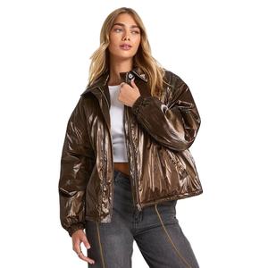 Blousons en cuir pour femmes, style motard, tricotés, imperméables, respirants, tendance, vente chaude, élégants - Product Image 1